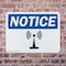 Signmission Symbol Only - Radio Frequency Hazard OSHA Notice Sign, Plastic, 14in W x 10in L, 2PK OS-2PACK-NS-P-1014-L-16642 - alternate 4